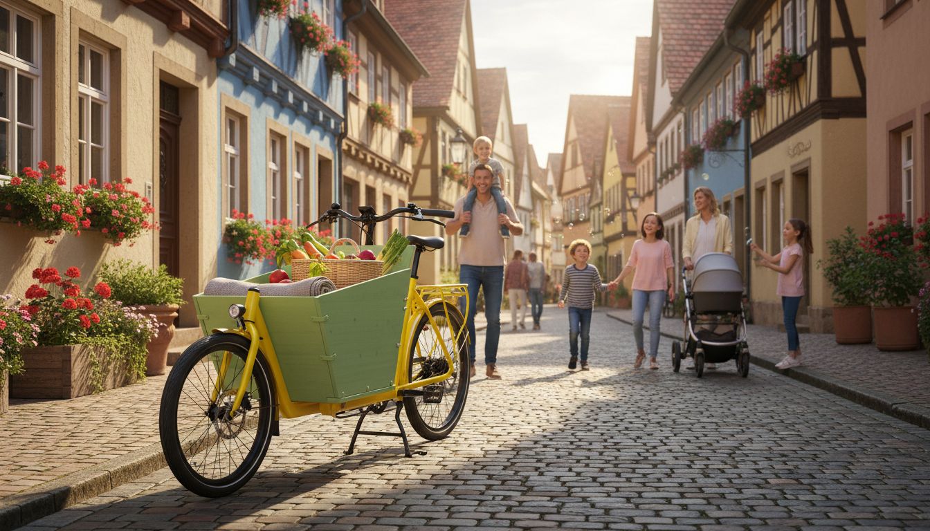 Lastenräder in Werne: Fördermöglichkeiten und Sharing-Angebote